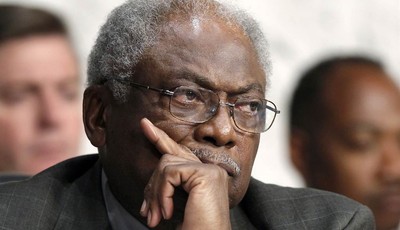 
              FILE - In this Sept. 13, 2012 file photo, House Assistant Minority Leader James Clyburn of S.C. listens on Capitol Hill in Washington. For decades, Southerners put a firm imprint on nat